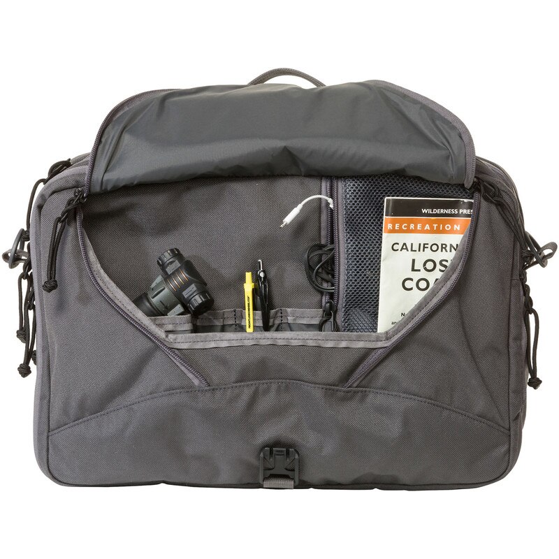 3 Way Expandable Briefcase - Shadow 1000D (Head On, Open)